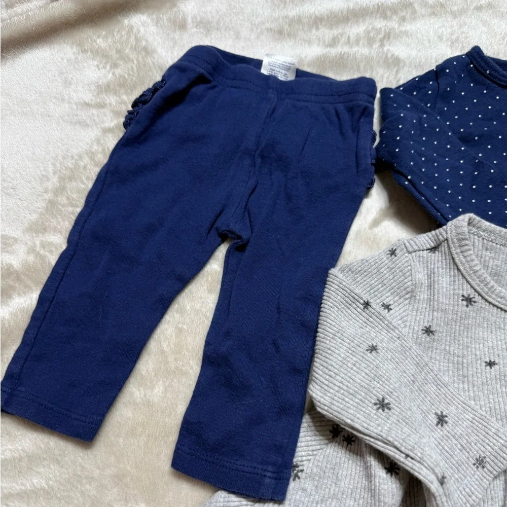 Baby Girl Winter Clothes Bundle Lot | 0-3M | Carter’s, Gymboree, Modern Moments